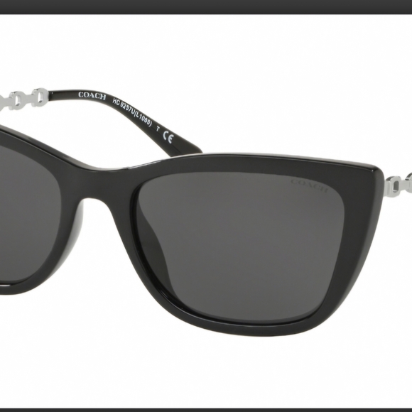 Coach Black Sunglasses - Picture 1 of 6